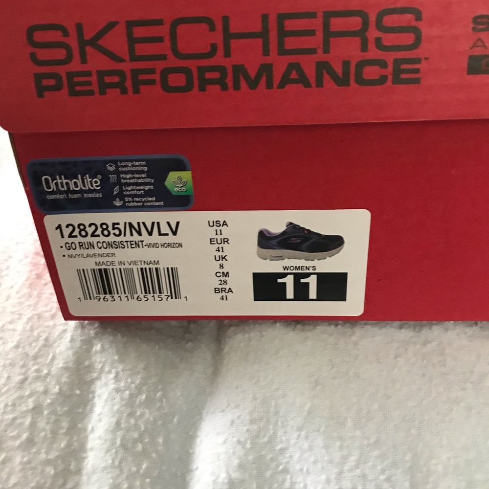 SOLD!!    Women’s Blue Skechers Go Run Consistent Size 11 - Picture 5 of 14